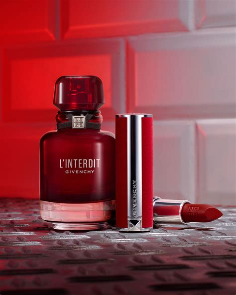 givenchy rood|Givenchy eau de parfum rouge.